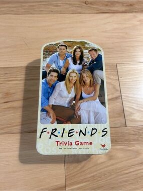 Friends Trivia Game Card Set - Beige/White